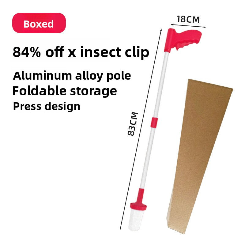 Folding Insect Trap Tool Aluminum Alloy Spider Catcher