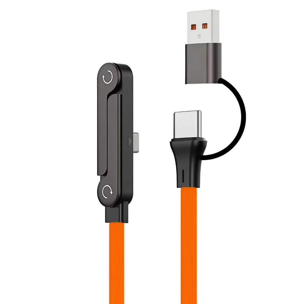 240W Fast Charging Cable with Phone Stand