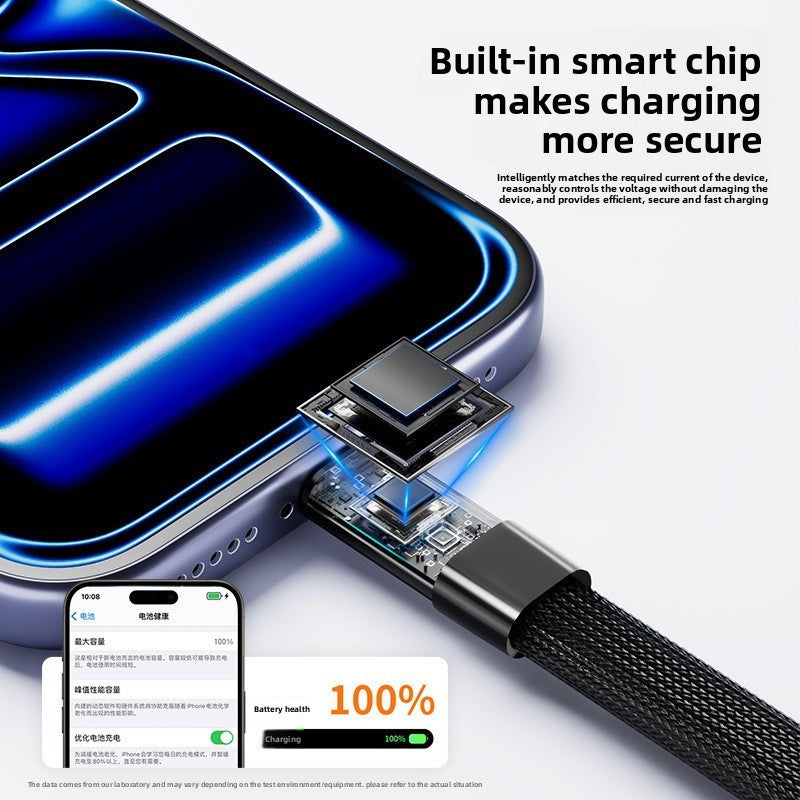 240W Fast Charging Cable with Phone Stand