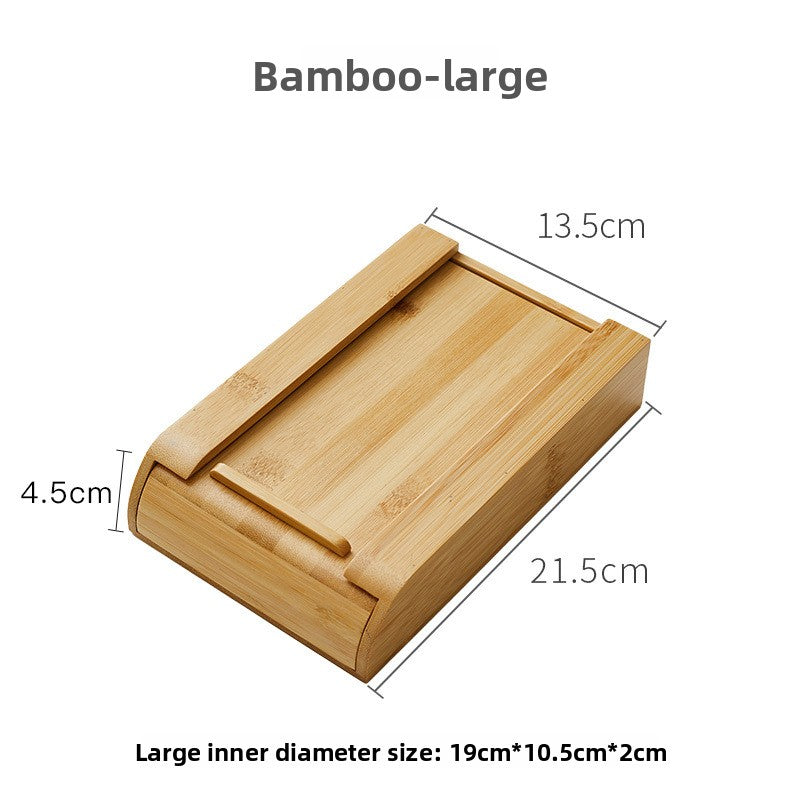 Under Desk Drawer Organizer Wood Storage Box