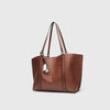 Embroidered Vintage Leather Crossbody Bag
