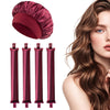 Heat-free Satin Hair Curling Tool for Overnight Use
