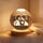 3D customized crystal ornaments for two people