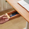 Under Desk Drawer Organizer Wood Storage Box