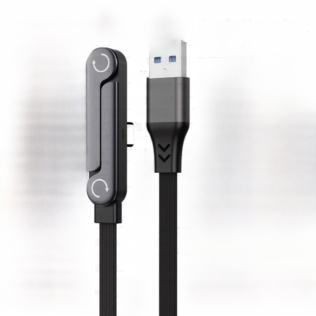 240W Fast Charging Cable with Phone Stand