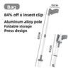 Folding Insect Trap Tool Aluminum Alloy Spider Catcher