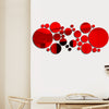 Mirror Acrylic Circle Wall Decals