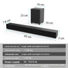 2.1 Channel Bluetooth Speaker with Subwoofer