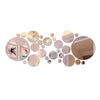 Mirror Acrylic Circle Wall Decals