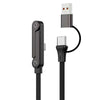 240W Fast Charging Cable with Phone Stand