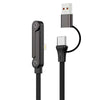 240W Fast Charging Cable with Phone Stand